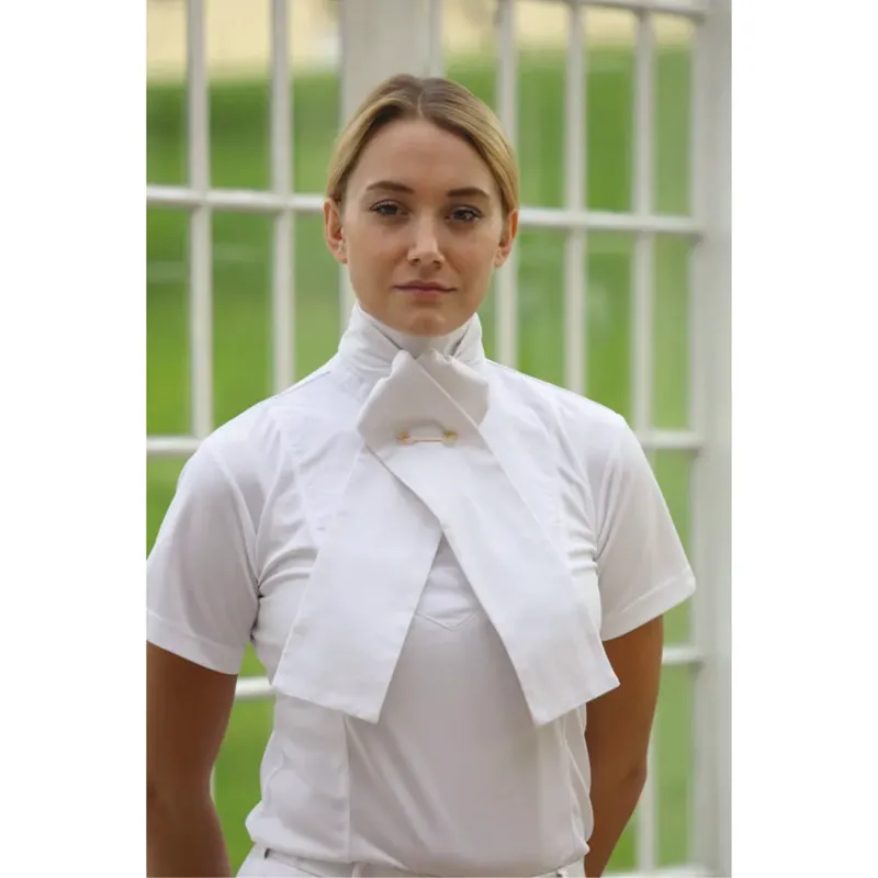 Shires Untied Stock - White 